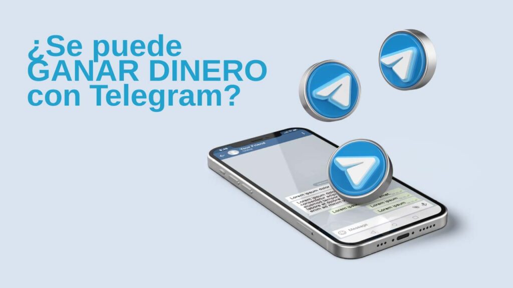 cómo ganar dinero con telegram